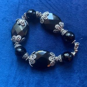 Natural Stone Bead Bracelet